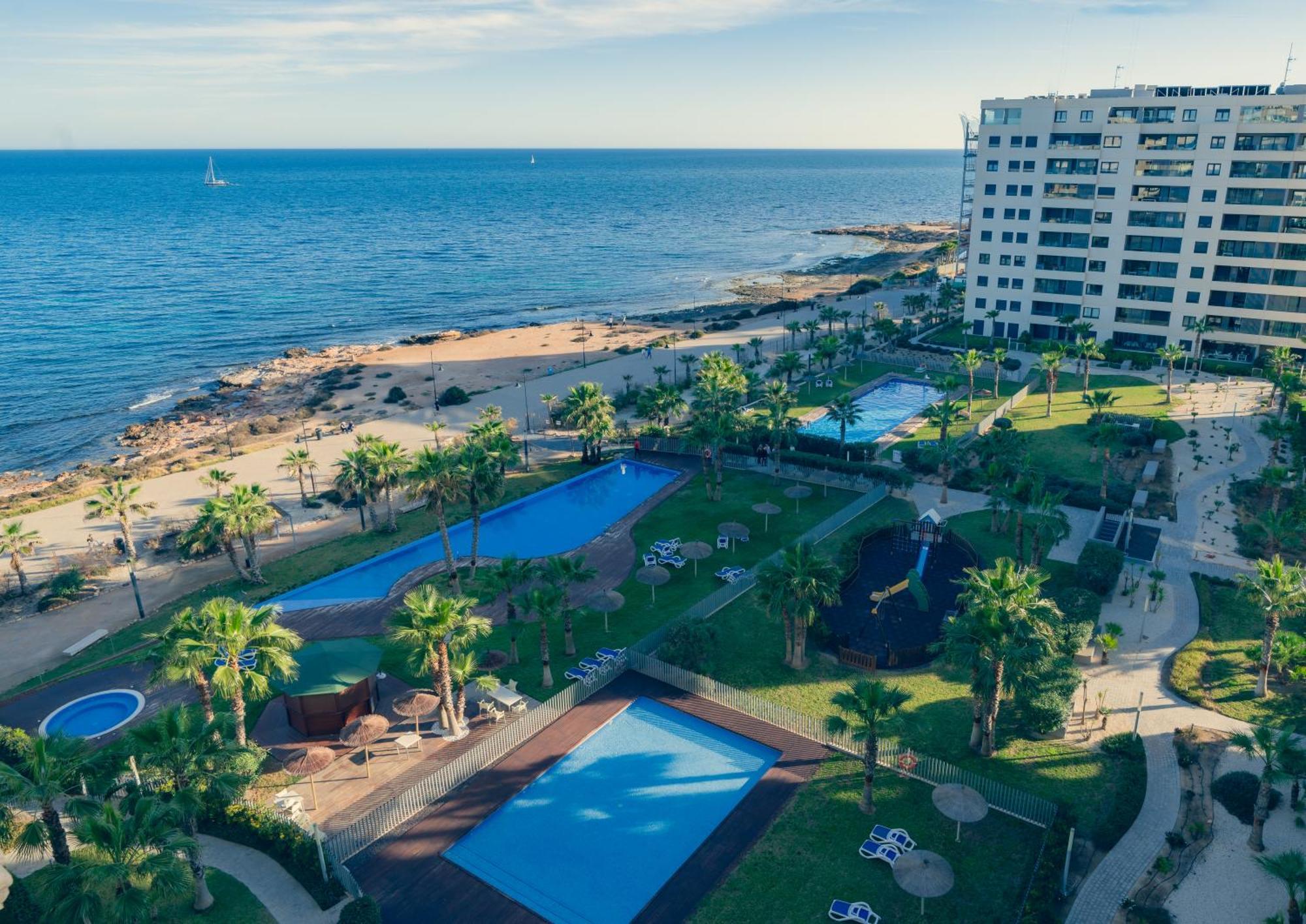 Apartamento Premium Con Jacuzzi Y Vistas Al Mar En Punta Prima, Torrevieja By Rentalole المظهر الخارجي الصورة